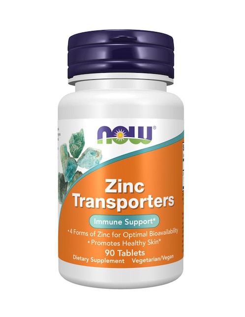 Zinc Now Foods de 90 tabletas