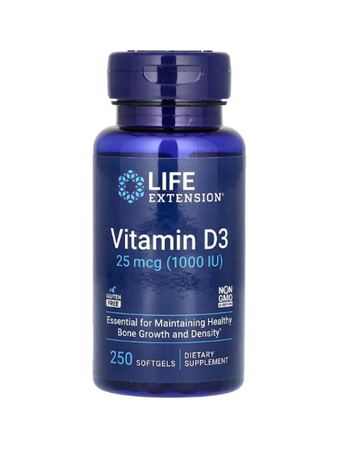 Vitamina D3 de 250 cápsulas 1