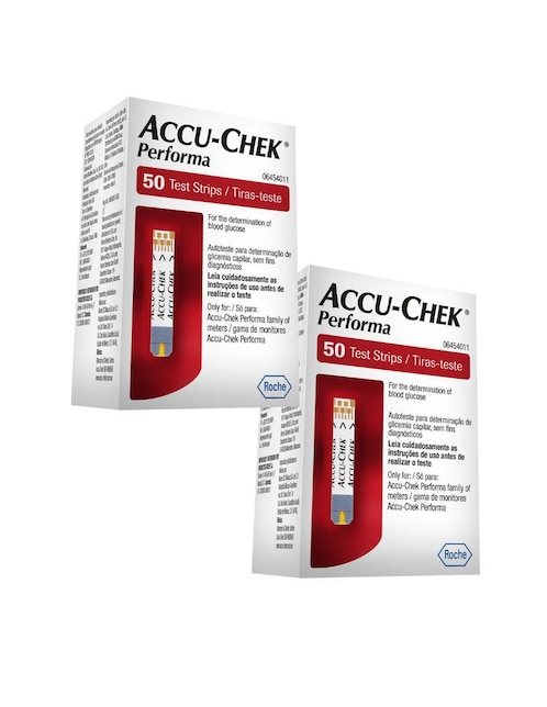Tiras reactivas para glucosa Accu-Chek Performa