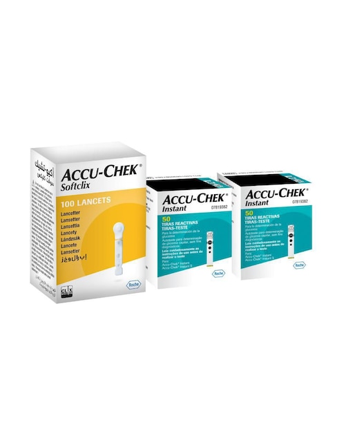 ACCU-CHEK INSTANT Tiras reactivas para glucosa Accu-Chek Instant