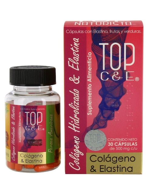 Colágeno con Elastina de 30 cápsulas 1