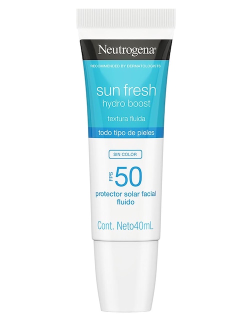 Protector solar FPS 50+ Neutrogena Sun Fresh Hydro Boost Color 2.0 FPS 50+ Neutrogena 40 ml