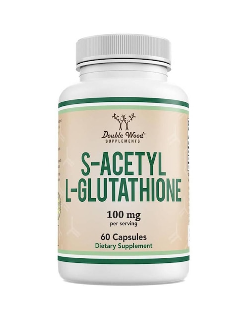S-Acetyl L-Glutathione con glutatión de 60 cápsulas 1