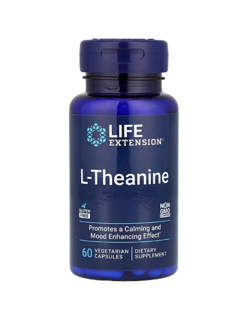 L-teanina de 60 cápsulas 1