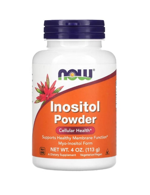 Inositol en Polvo Now con inositol de 113 g