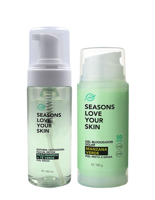 Tratamiento facial Pack seasons fresh clean & protect antiacné Seasons