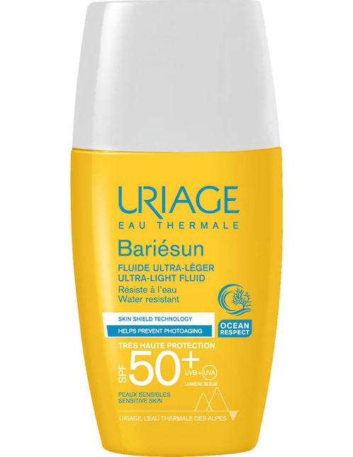 Protector solar FPS 50+ Bariesun Fluide Ultra Uriage 30 ml