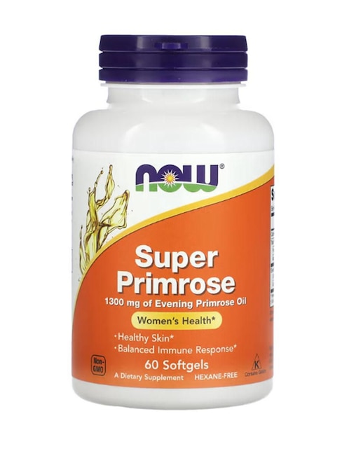 Super Primrose con vitaminas y minerales de 60 cápsulas
