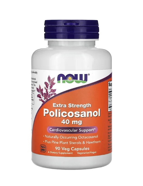 Policosanol Now con vitaminas y minerales de 90 cápsulas