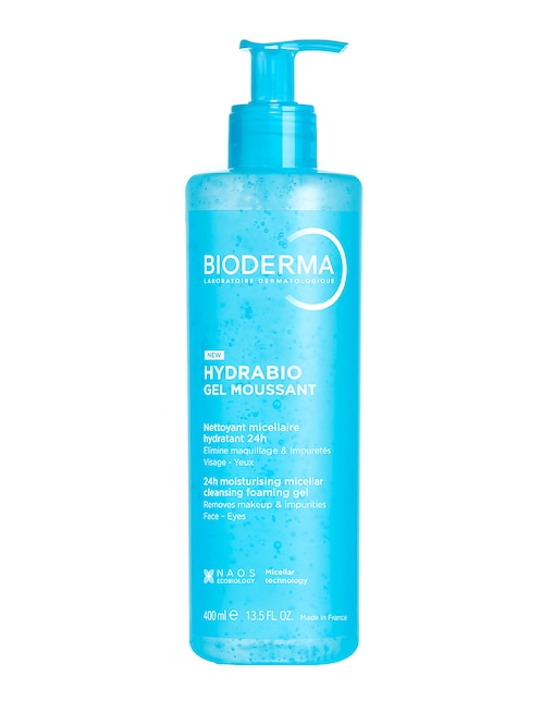 Limpiador facial Hydrabio Gel Moussant Bioderma para hidratar