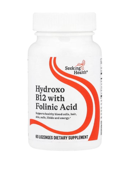 Hydroxo b 12 Seeking Health con Vitamina B12 de 60 cápsulas