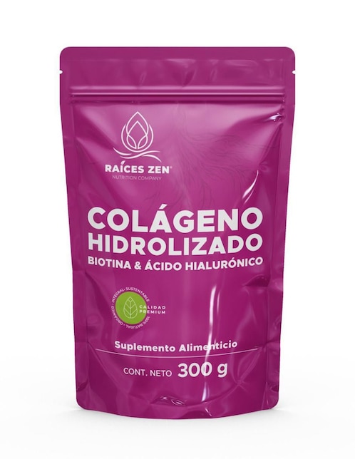 Colágeno hidrolizado Súper Premium Raíces Zen Raíces Zen de 300 g