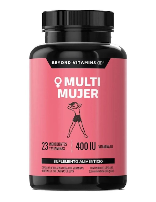 Multivitamínico Beyond Vitamins cápsulas para mujer