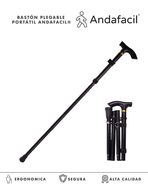 Bastón plegable Andafacil de acero