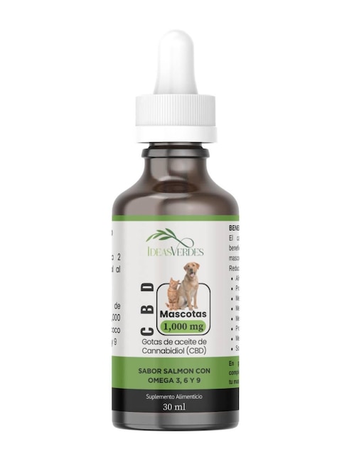 Aceite CBD Mascotas Ideas Verdes