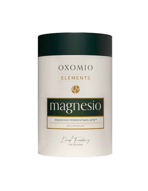 Magnesio Fermentado GPM* de OXOMIO de 90 cápsulas
