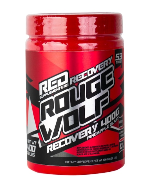 Recovery bcaa rouge wolf Redline sabor piña de 400 g