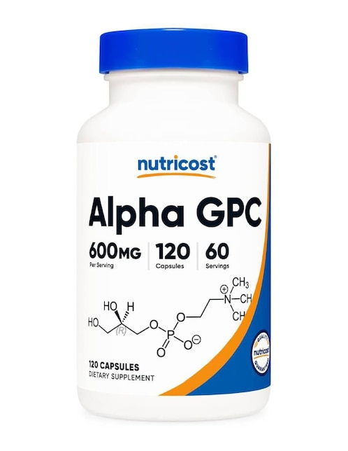 Alpha GPC 600 mg de 120 cápsulas 1