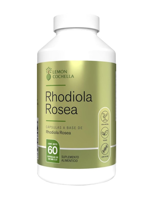 Rhodiola Rosea Lemon Cochella de 60 cápsulas