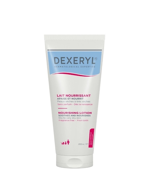 Loción corporal calmante Pierre Fabre locion nutritiva piel muy seca dexeryl 200 ml