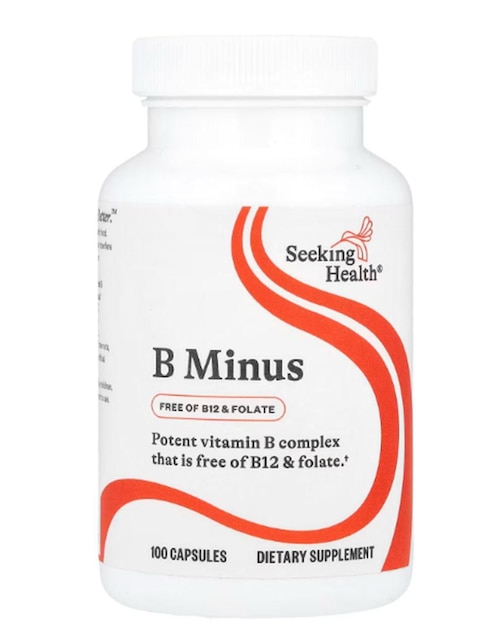 Vitamina B menos Seeking Health de 100 cápsulas