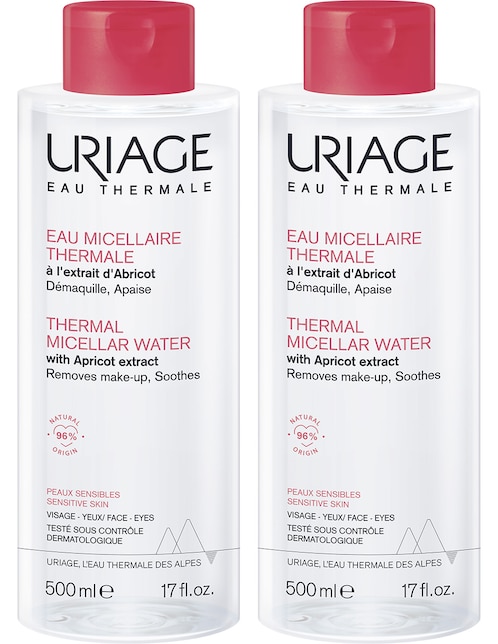 Set limpiador facial Duo agua micelar para desmaquillar 1