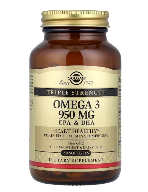 Omega-3, EPA y DHA de 50 cápsulas