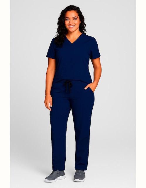 Pijama quirúrgica Barco estilo relajado para mujer