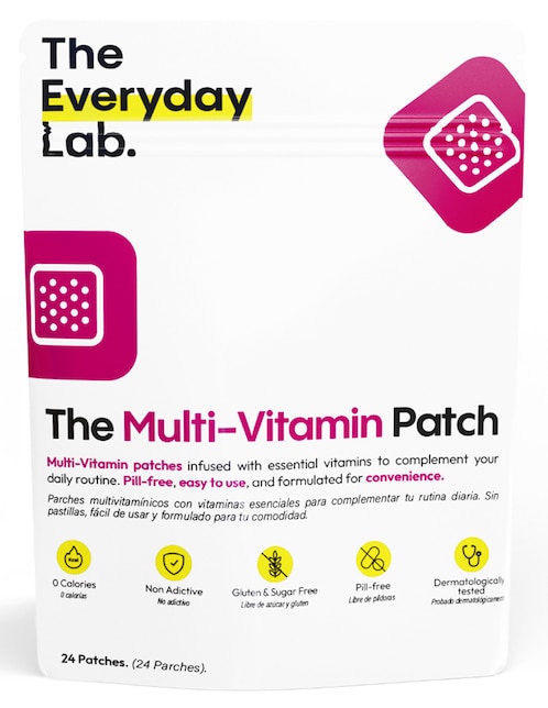 Parche mutivitamínico The Everyday Lab de 24 parches