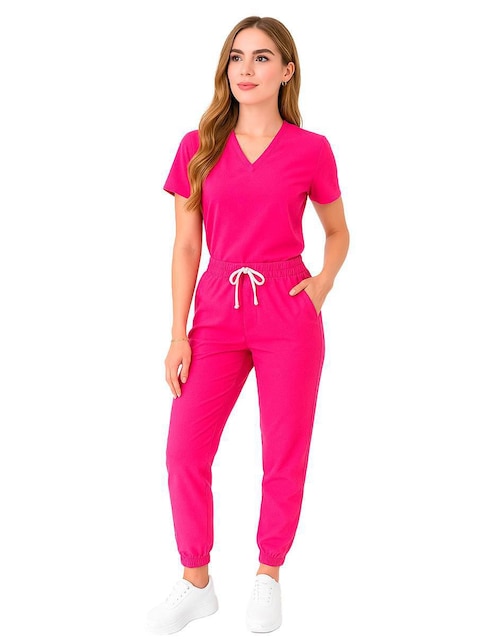 Pijama quirúrgica estilo relajado para mujer Pijama quirúrgica estilo relajado para mujer