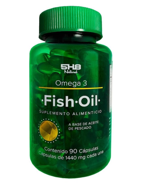 Fish Oil 5H8 con omega 3 de 90 cápsulas