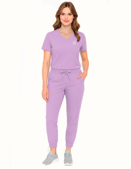Pijama quirúrgica estilo regular para mujer Pijama quirúrgica estilo regular para mujer