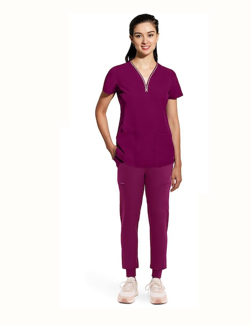 Pijama quirúrgica Healing Hands estilo regular para mujer