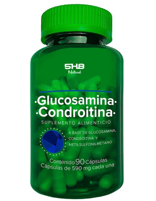 Glucosamina + Condroitina con MSM 5H8 de 90 cápsulas