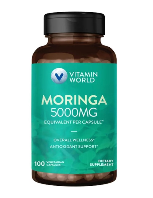 Moringa The Vitamin World de 100 cápsulas