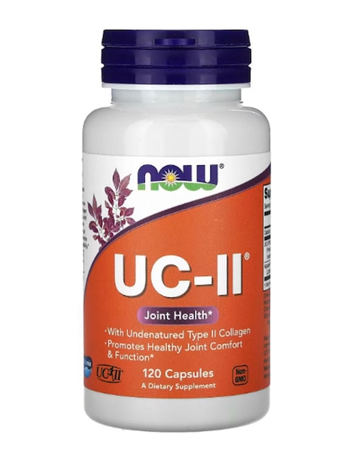 UC-II con colágeno tipo II con calcio de 120 cápsulas
