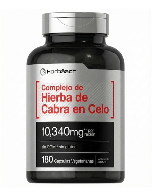 Horny Goat Weed Horbaach de 180 cápsulas