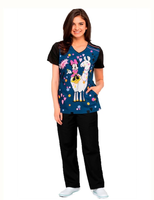 Pijama quirúrgica Cherokee Tooniforms estilo regular para mujer