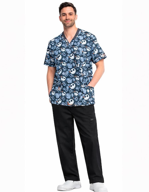 Pijama quirúrgica Cherokee Tooniforms estilo regular para hombre