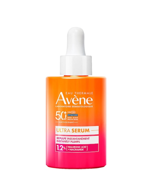 Protector solar FPS 50+ suero efecto rellenador 2 en 1 Avène 30 ml