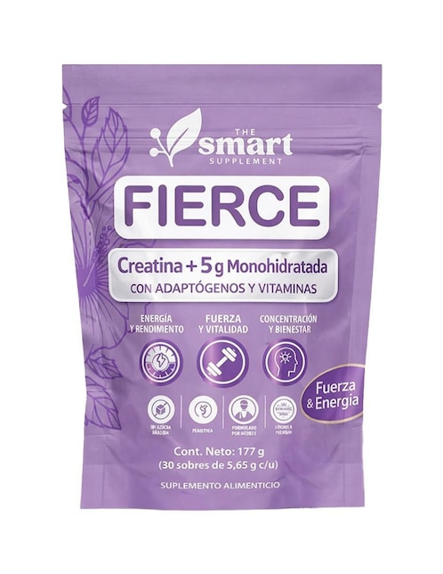 Fierce Creatina Monohidratada The Smart Supplement de 177 g