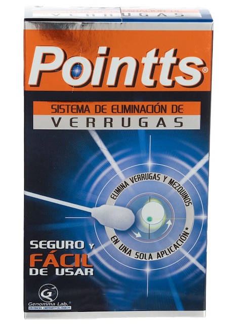 Sistema de eliminación de verrugas