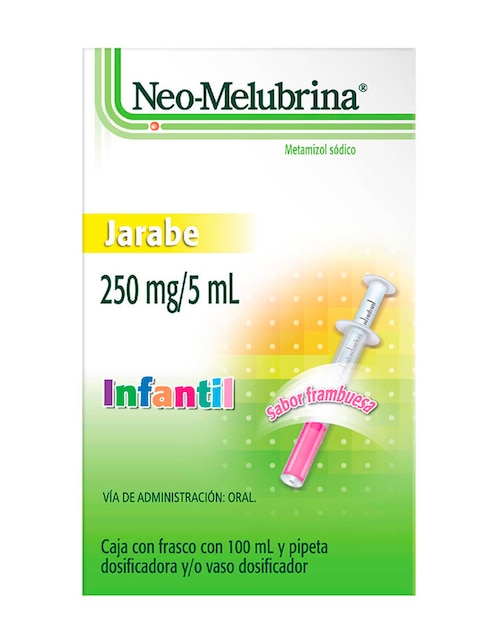 Jarabe Infantil Antipiréticos Neo-Melubrina Metamizol Sódico