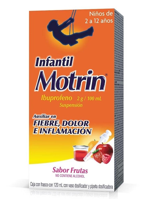 Suspensión para Fiebre, Dolor e Inflamación Motrin