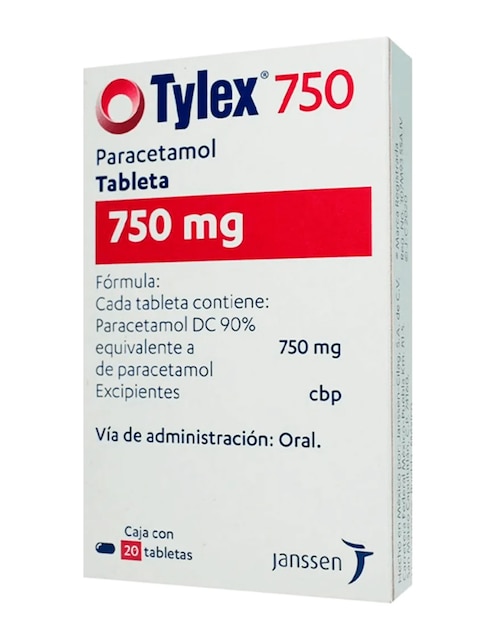 Tableta Analgésicos / antiinflamatorios Tylex Paracetamol