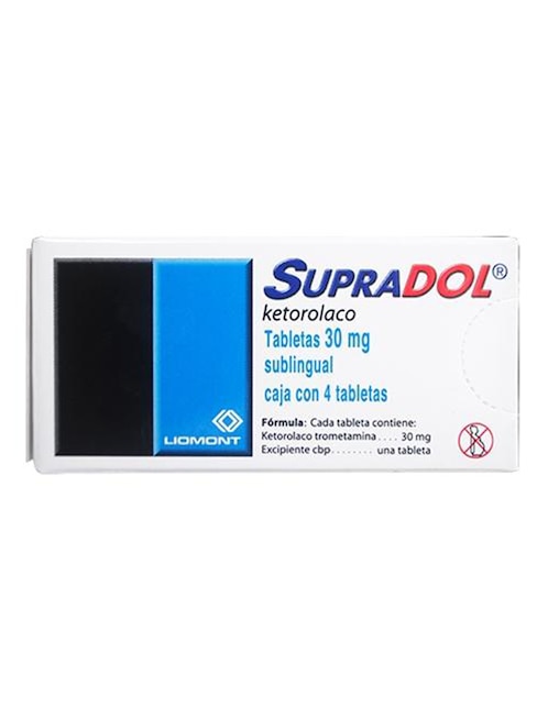 Tabletas Análgesicos / antiinflamatorio Supradol