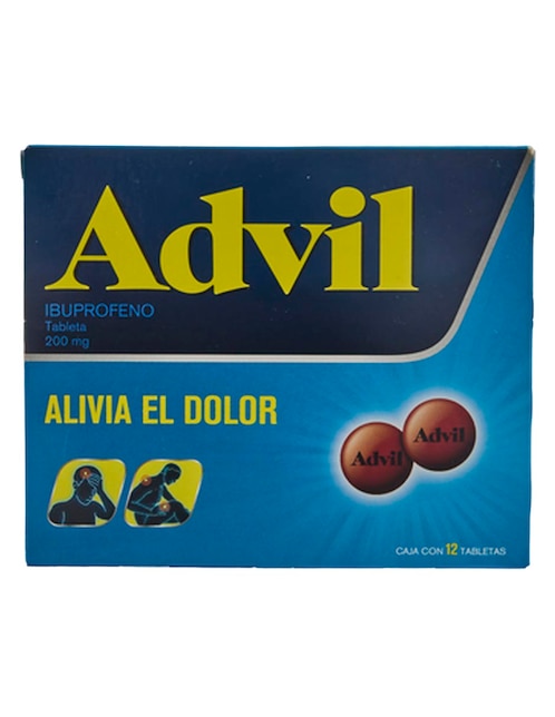 Tabaletas para desinflamar y aliviar dolor intenso Advil
