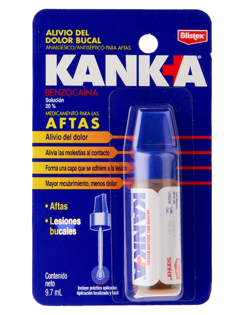 SANFER Liquido para desinflamar y aliviar dolor intenso KANK-A