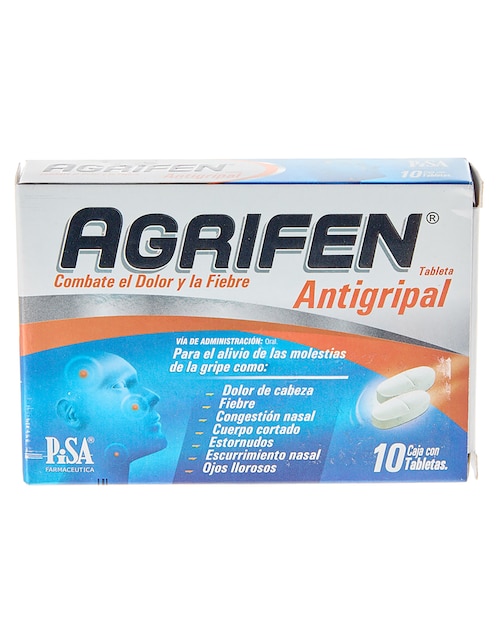 Pastilla para gripe Agrifen