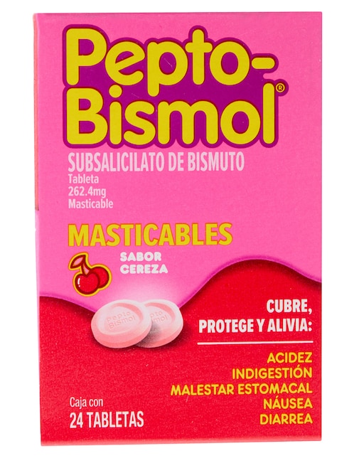PROCTER Tabletas para malestar estomacal Pepto-Bismol